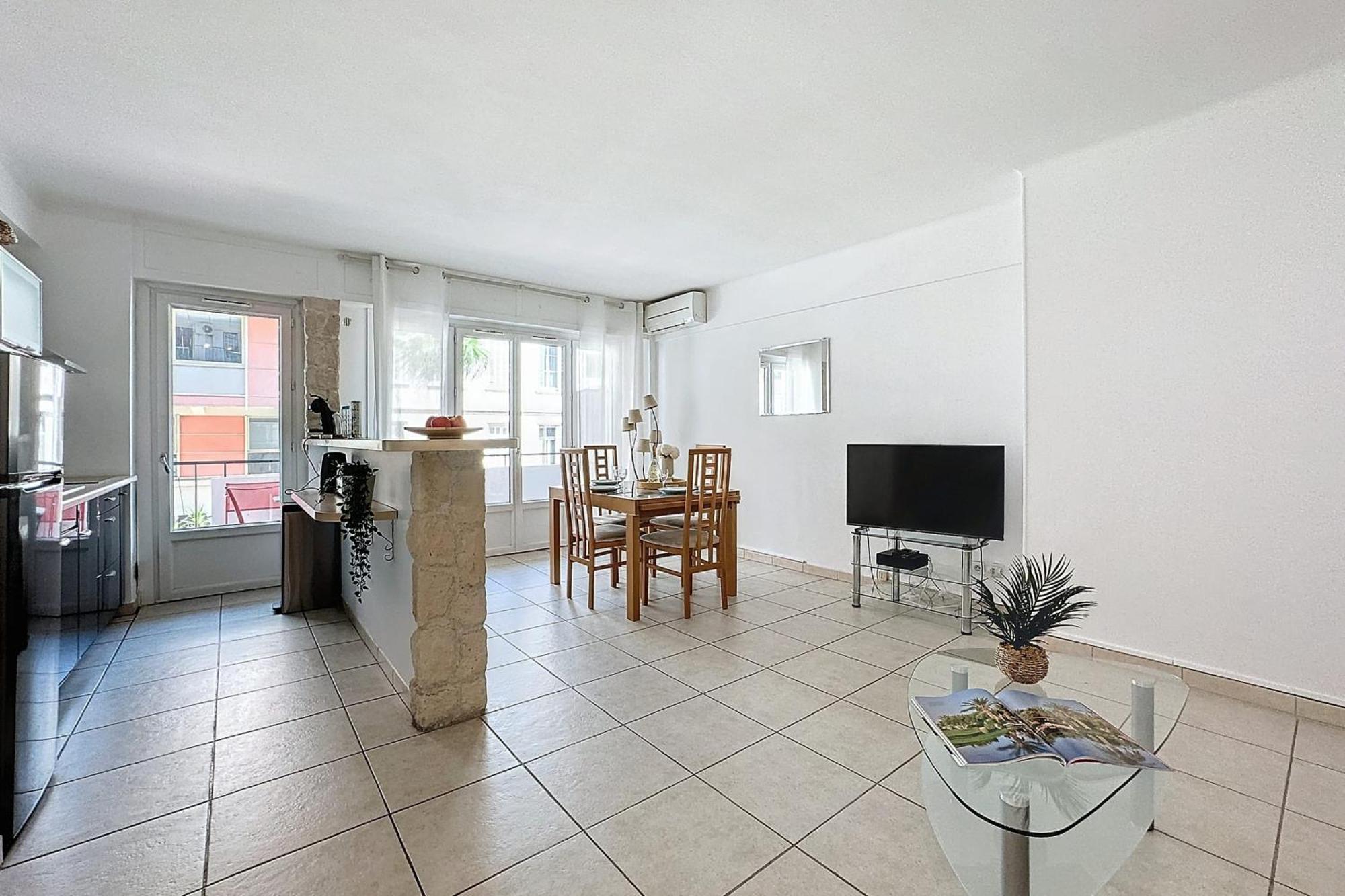 Les Mimosas - Ideal Congress - For 4 People In * Cannes